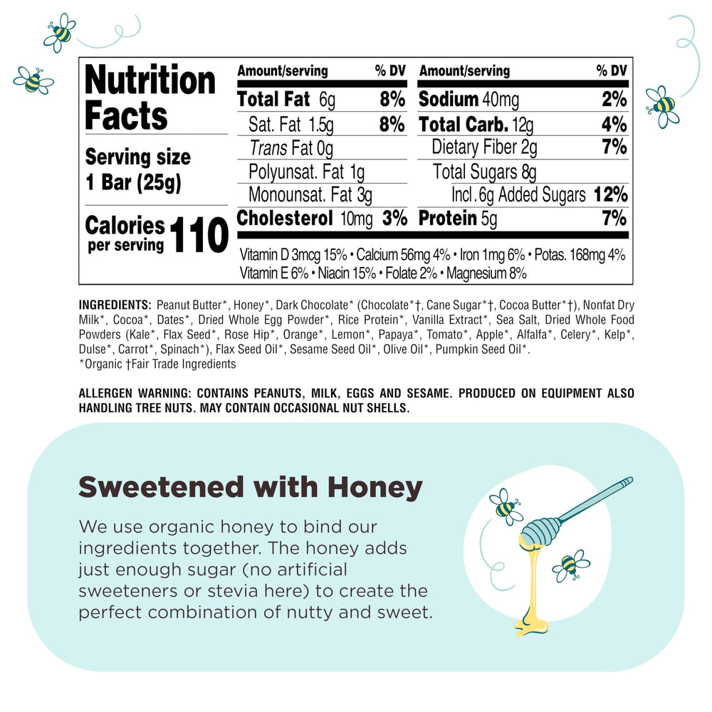 Perfect Bar Minis between-meal snack on desk, convenient protein option