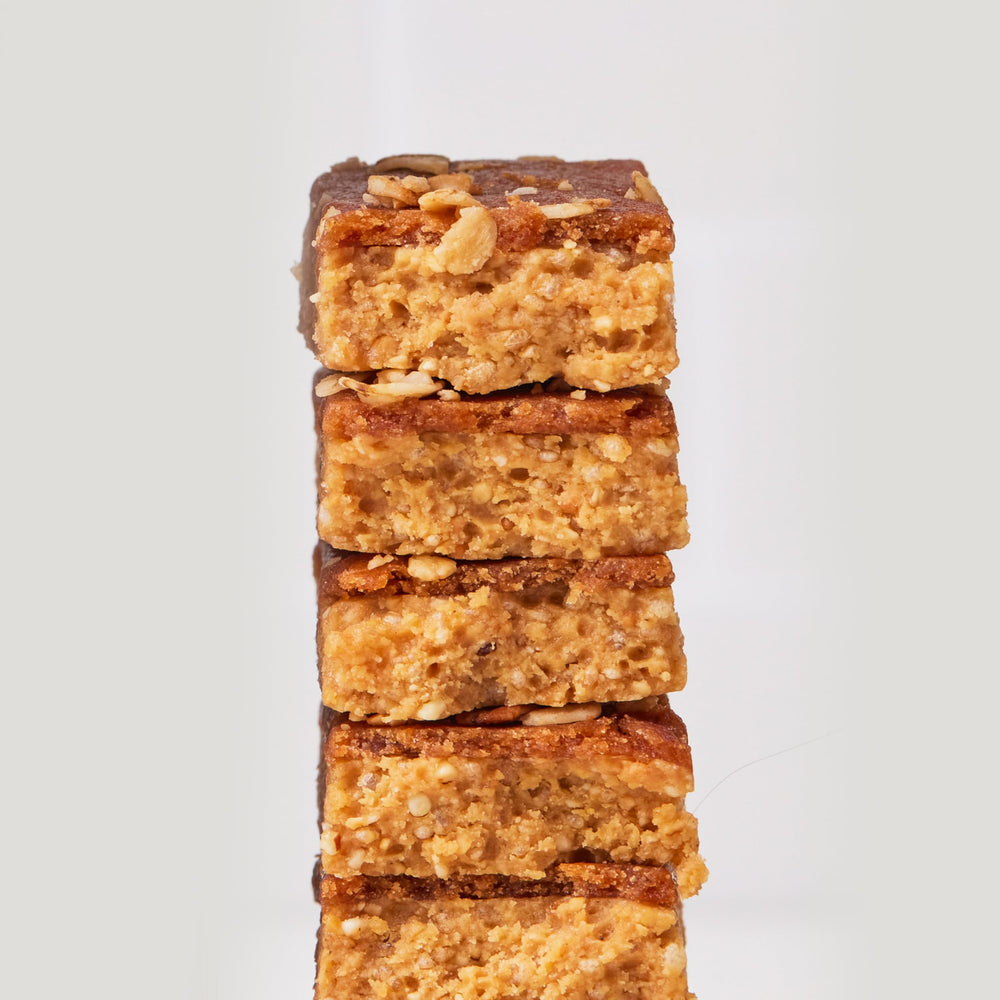 Perfect Bar Mini with cashew butter base highlights wholesome snack option