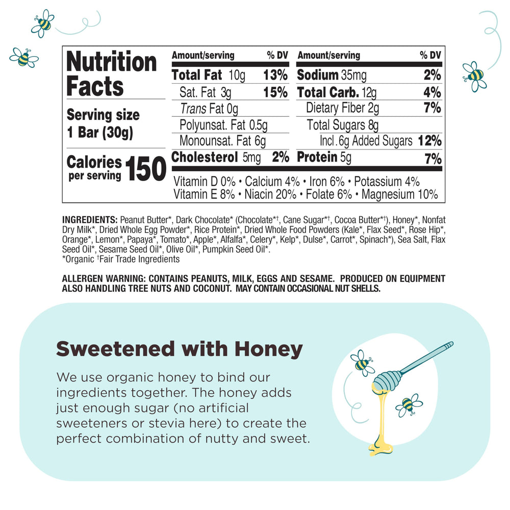 Gluten-free and soy-free Perfect Bar Mini suits clean snack days.