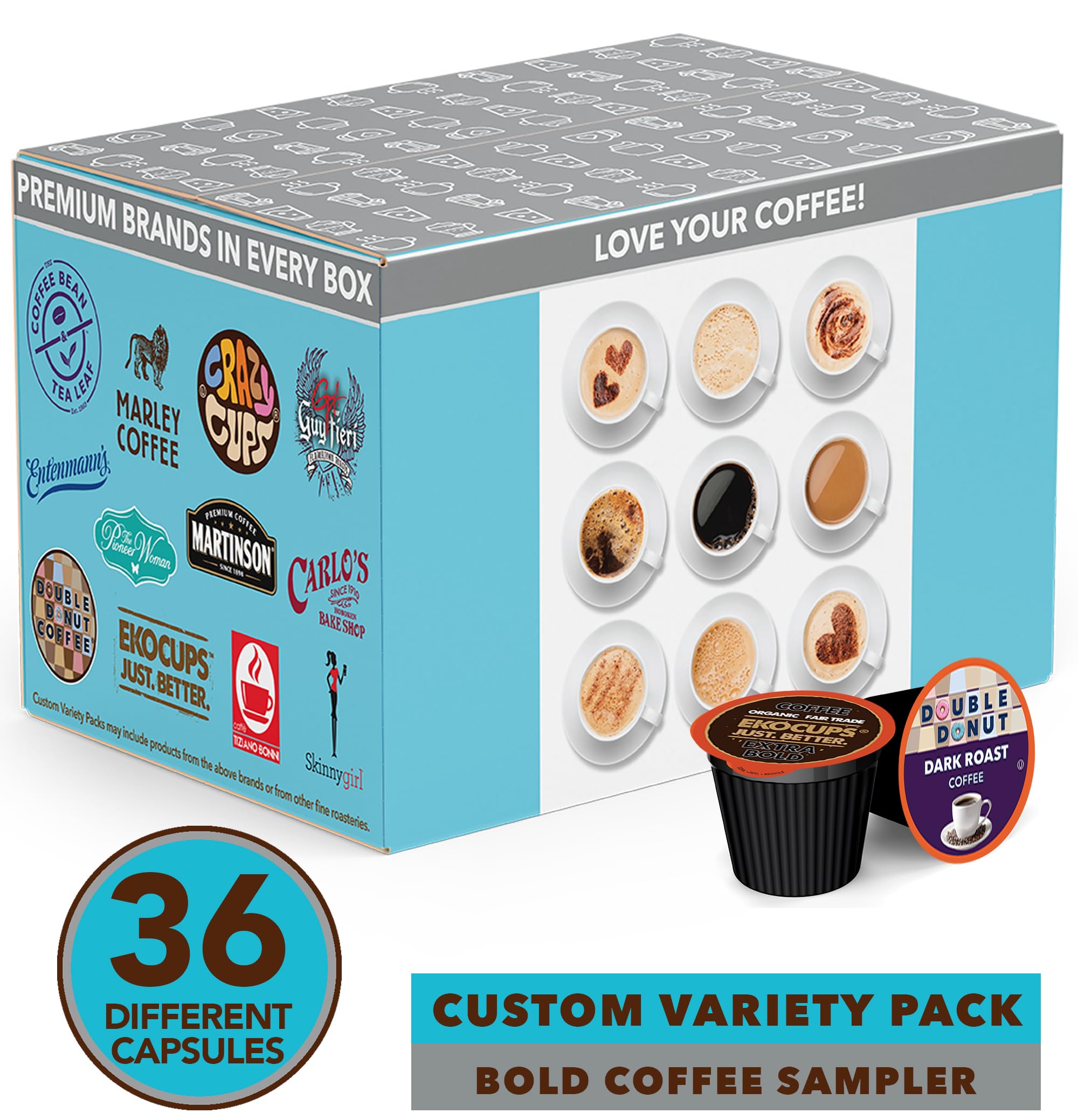 Perfect Samplers 36-count K-Cups for Keurig brew quickly and consistently