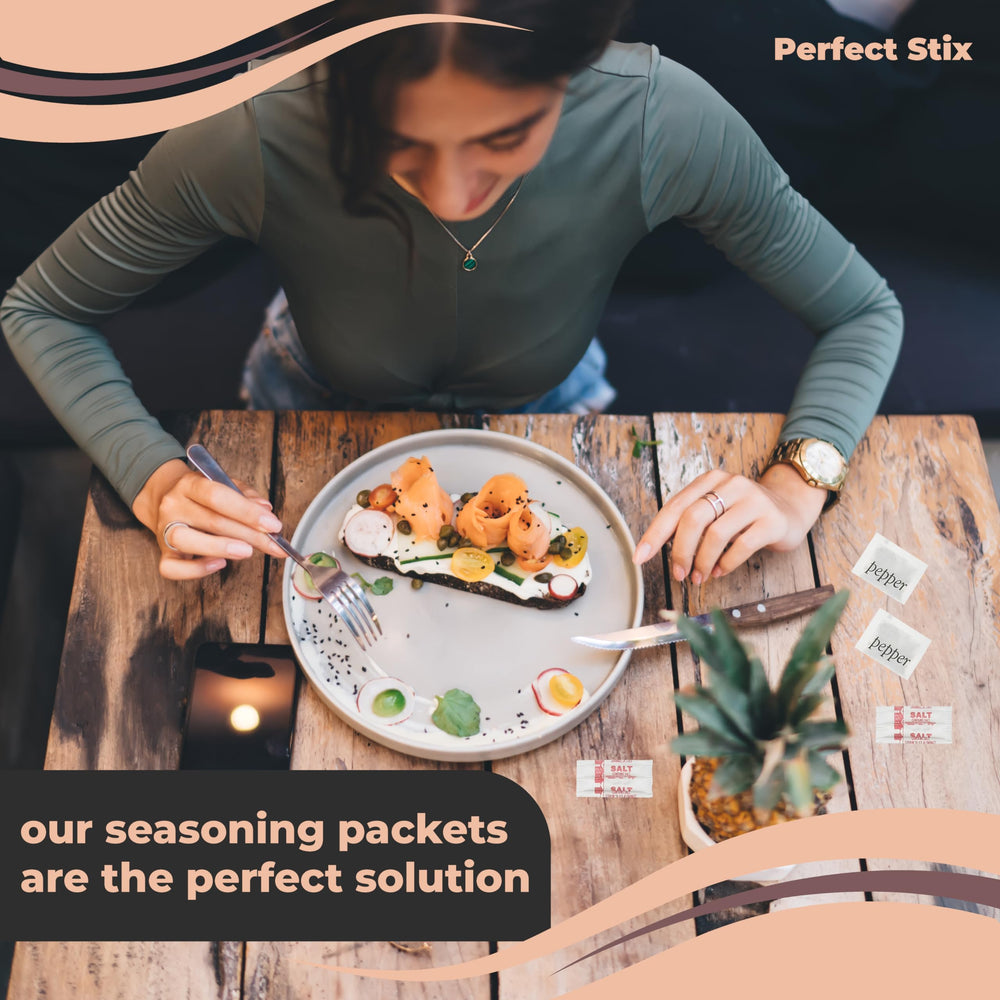 Perfect Stix cafe counter-ready packaging for quick service and clean stations.