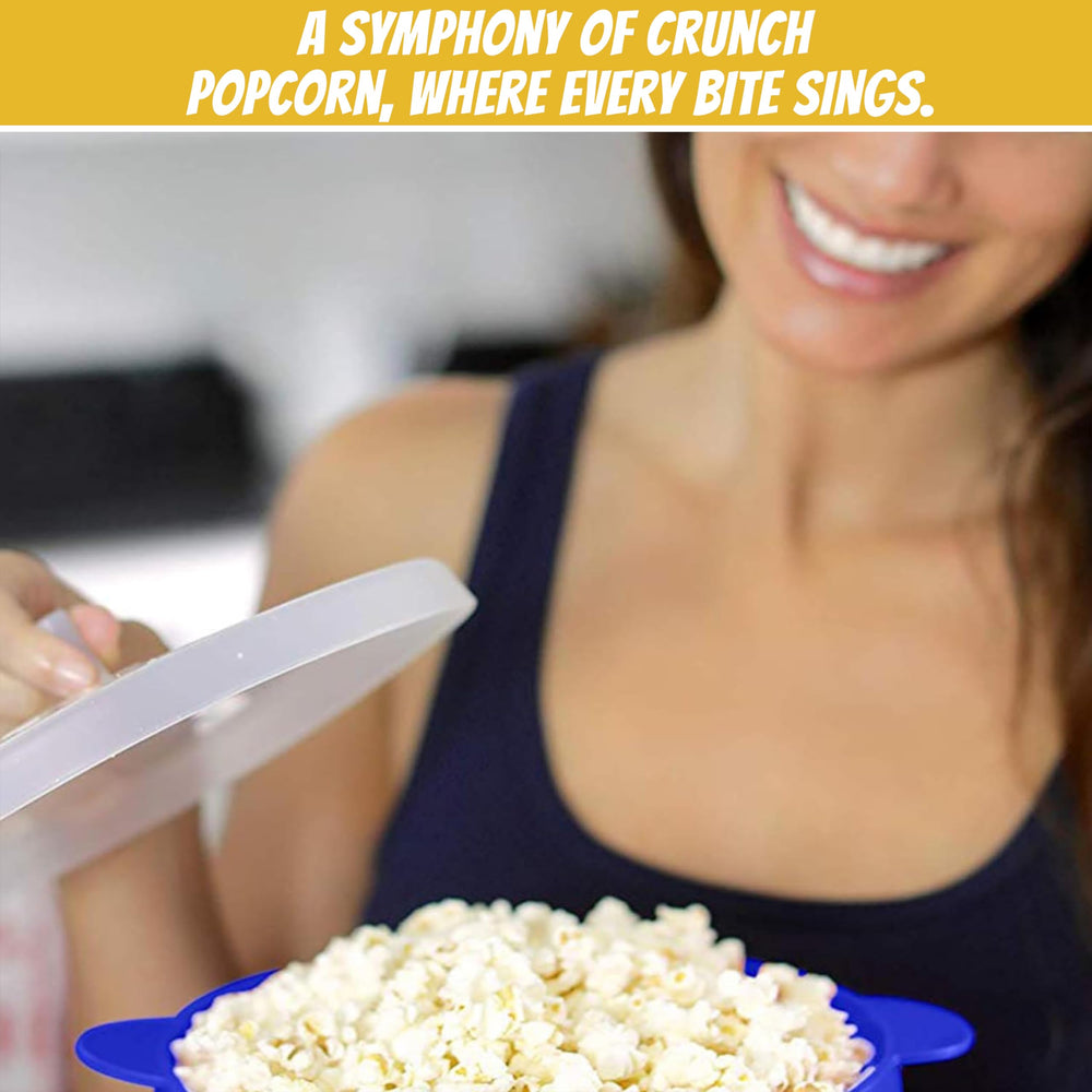 Perfectware easy cleanup after popping delicious popcorn.