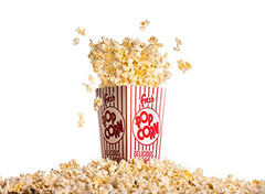 Perfectware movie-night portions in use for family popcorn at home