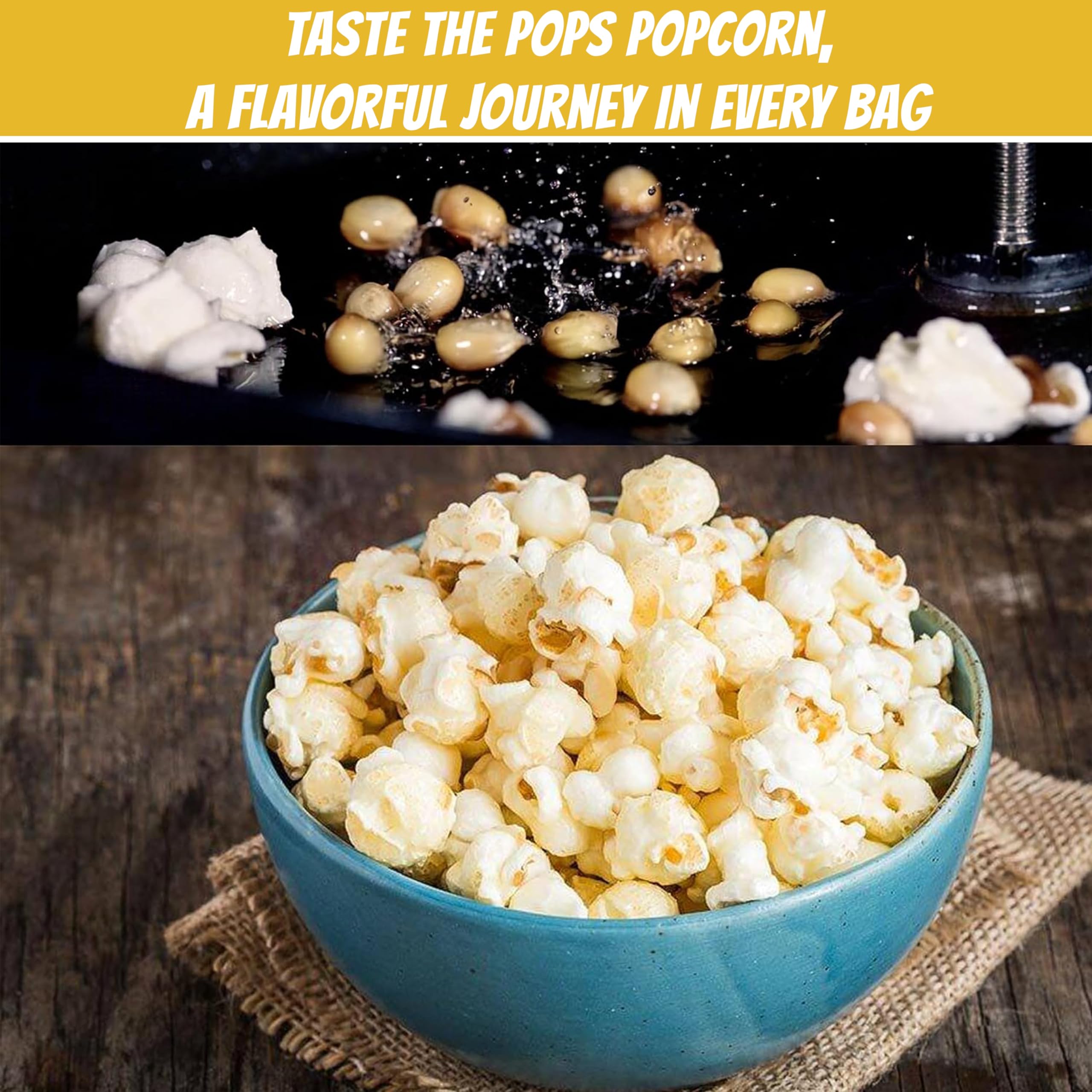 Perfectware popcorn served at a birthday party setting.