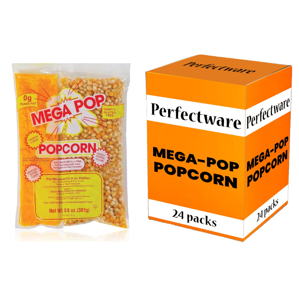 Perfectware popcorn portions ready for quick movie night prep