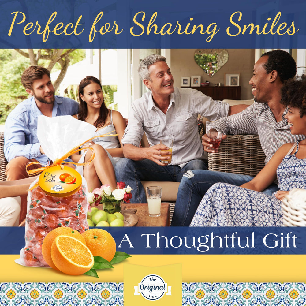 Perle di Sole office snack, brightening breaks with tart-sweet citrus.