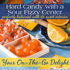 Gift-ready Italian hard candy box by Perle di Sole