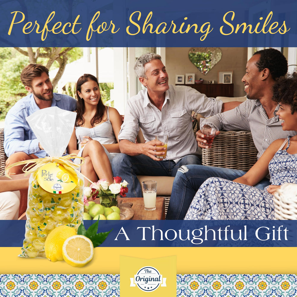 Perle di Sole take-along snack – enjoy a zesty lemon moment anywhere.