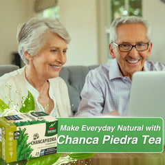 Hanan tea steeping in hot water for a soothing caffeine-free moment.