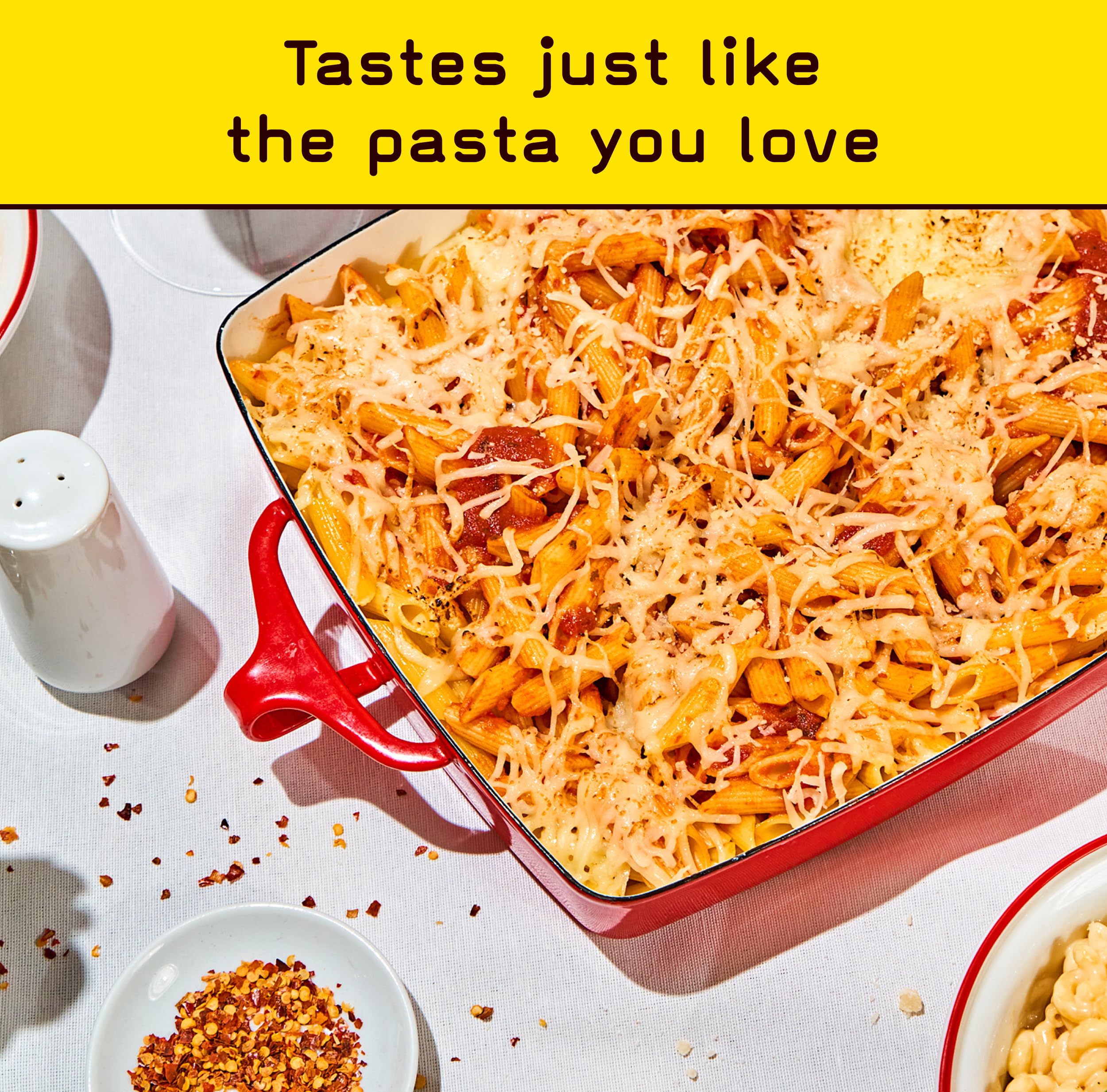 Pete's Pasta nutrition shows 17g protein and 7g carbs per serving