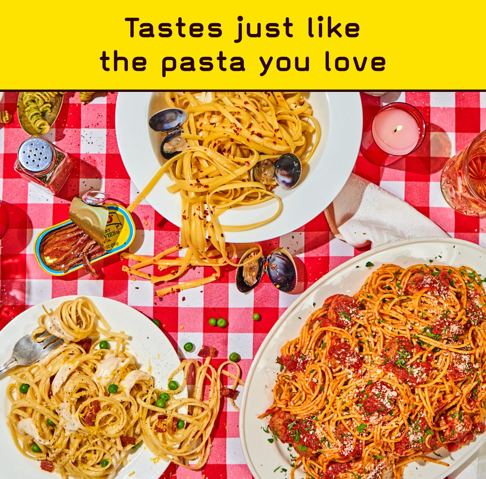 Pete's Pasta protein 17g option, a protein-forward pasta base.