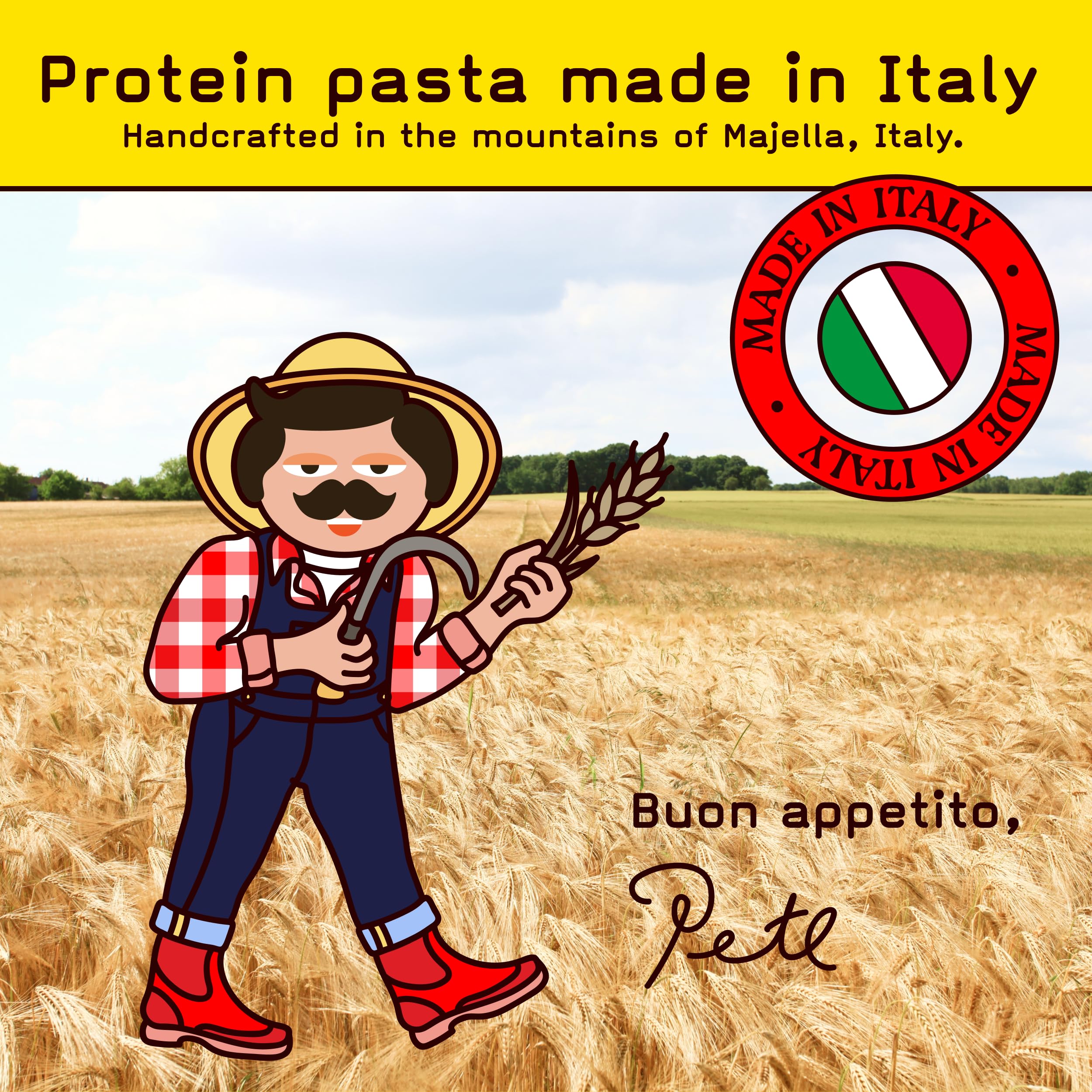 Pete's Pasta serving-ready 8oz pack makes dinner easy.
