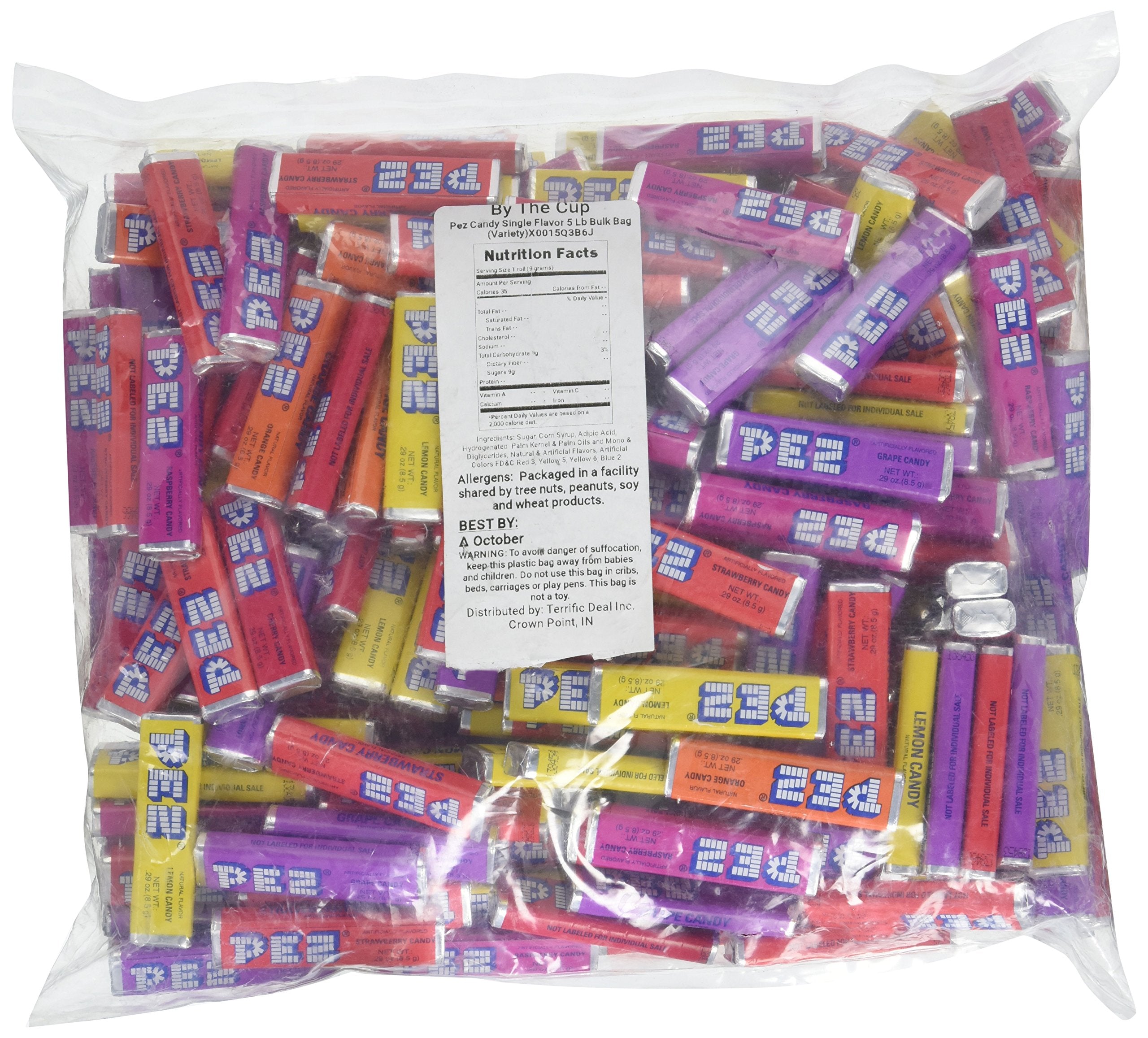 Pez candy 5 lb bulk variety for party favors and gifts
