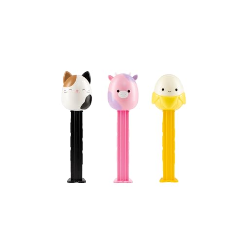 PEZ assorted fruit flavors accompany the cute dispensers for tasting moments.