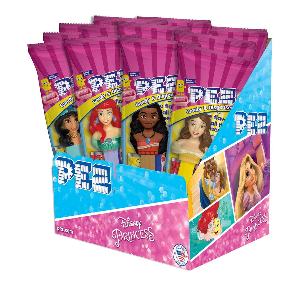 PEZ Disney Princess dispensers assortment for party favors