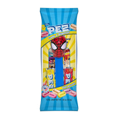 PEZ Marvel dispenser with candy refills for quick, snackable treats at events.