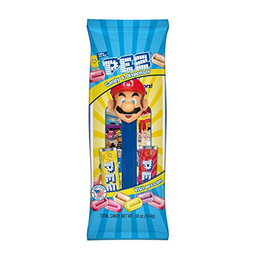 PEZ Super Mario dispenser highlight, ideal party favor
