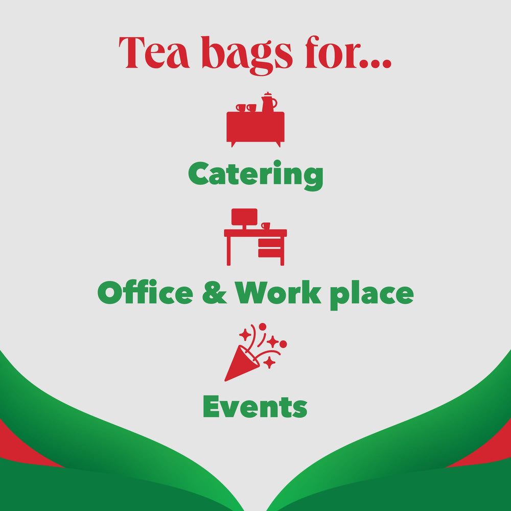 Afternoon tea setup with PG Tips easy-to-brew bags