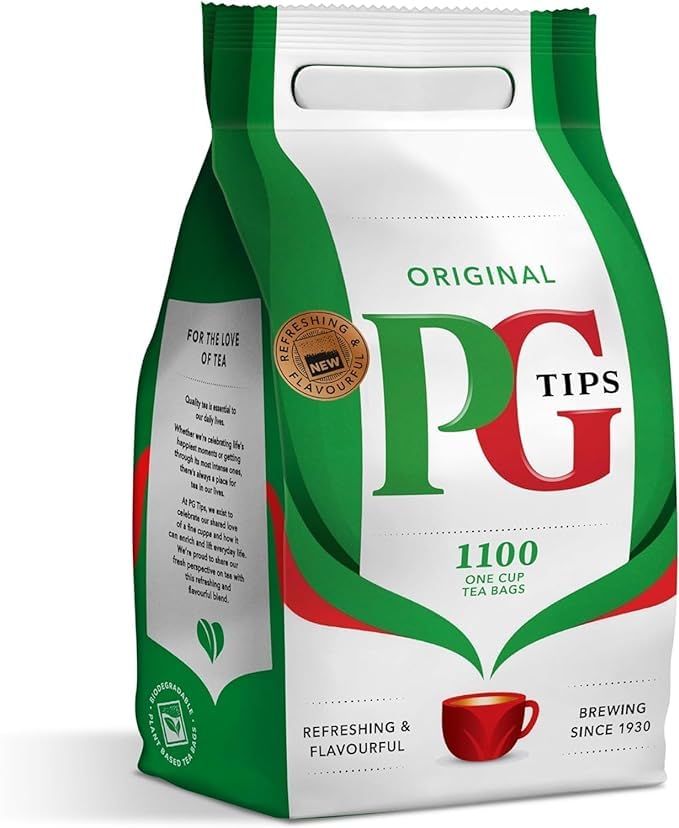 Catering and office tea bags from PG Tips ensure reliable breaks