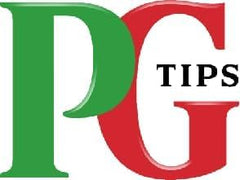 PG Tips steeping cup reveals warm amber brew in minutes.