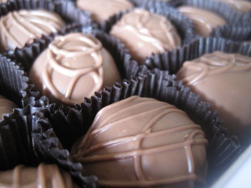 Blueberry and chocolate cream varieties from Philadelphia Candies