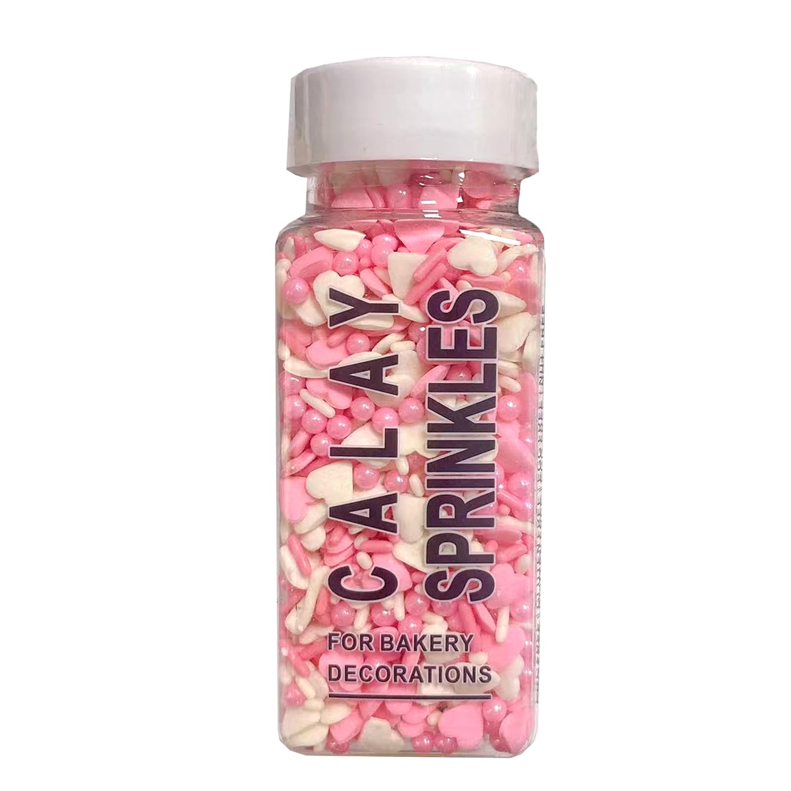 Wedding cake decorated with PhilaeEC Vanlentine pink hearts