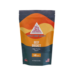 Phillips Beef Crisps fatty brisket packaging, ideal for on-the-go protein.