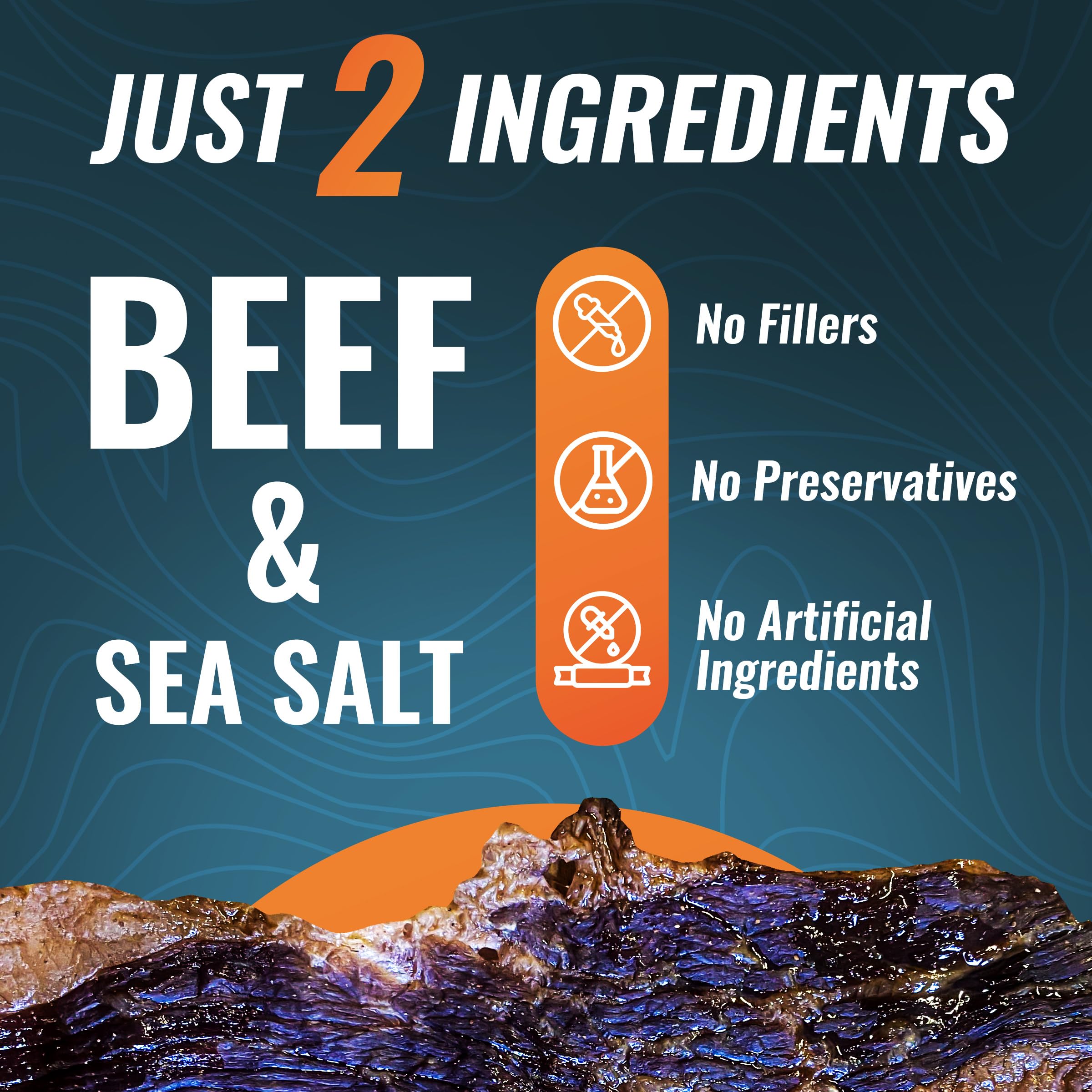 Zero carb and zero sugar claim on Phillips Beef Crisps packaging.