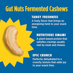 Philosopher Foods Gut Nuts sourdough cashews in a jar for sharing