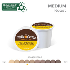 100% Arabica Philz K-Cup pods for a clean, nuanced cup