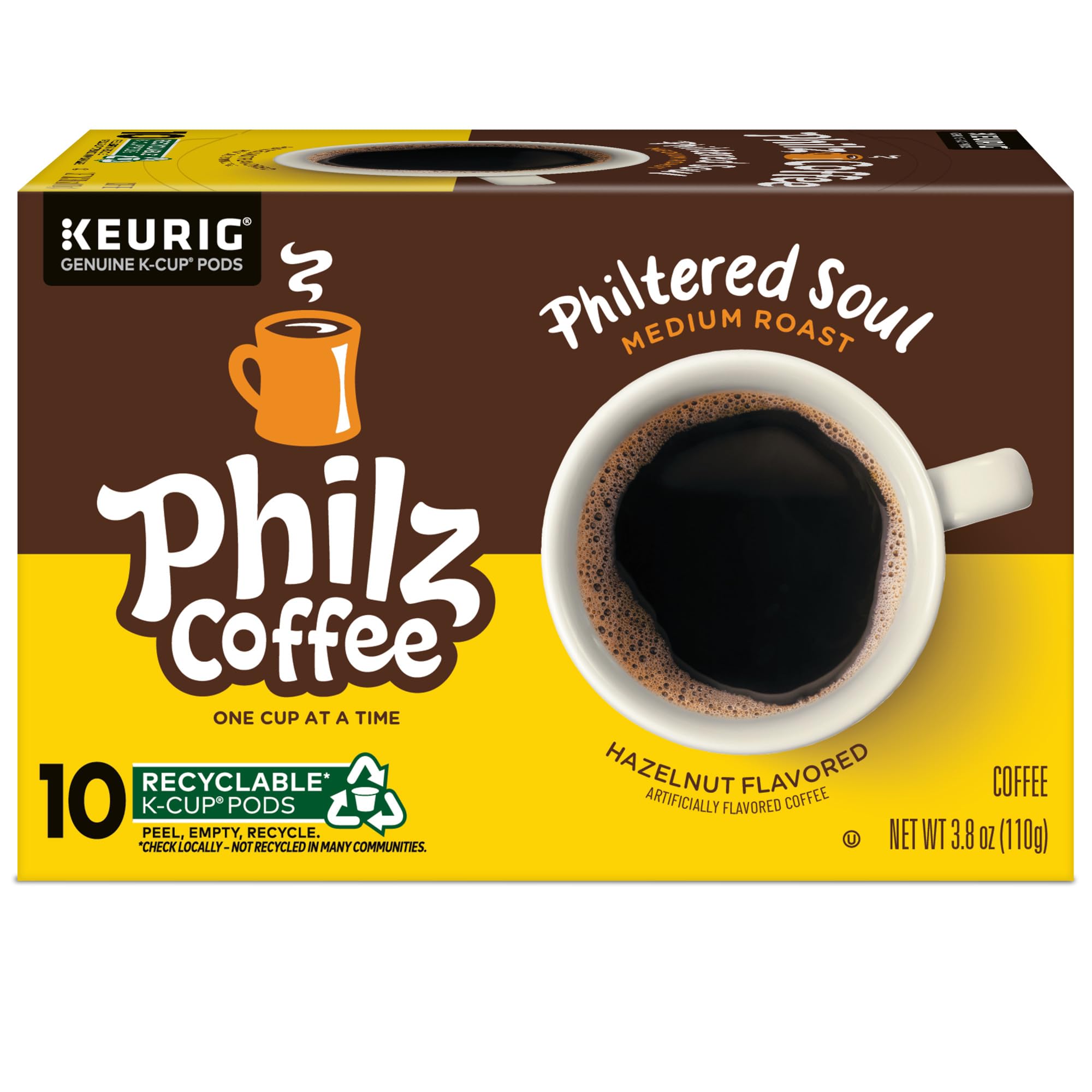Brewing up to 12 oz for a generous cup