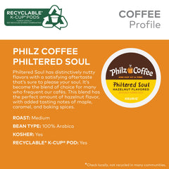 Pouring Philtered Soul into a mug reveals hazelnut notes