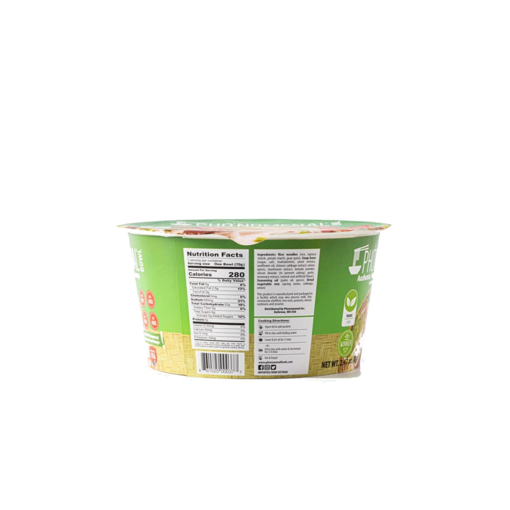 Pho'nomenal chicken bowl steaming, ideal for fast lunches.