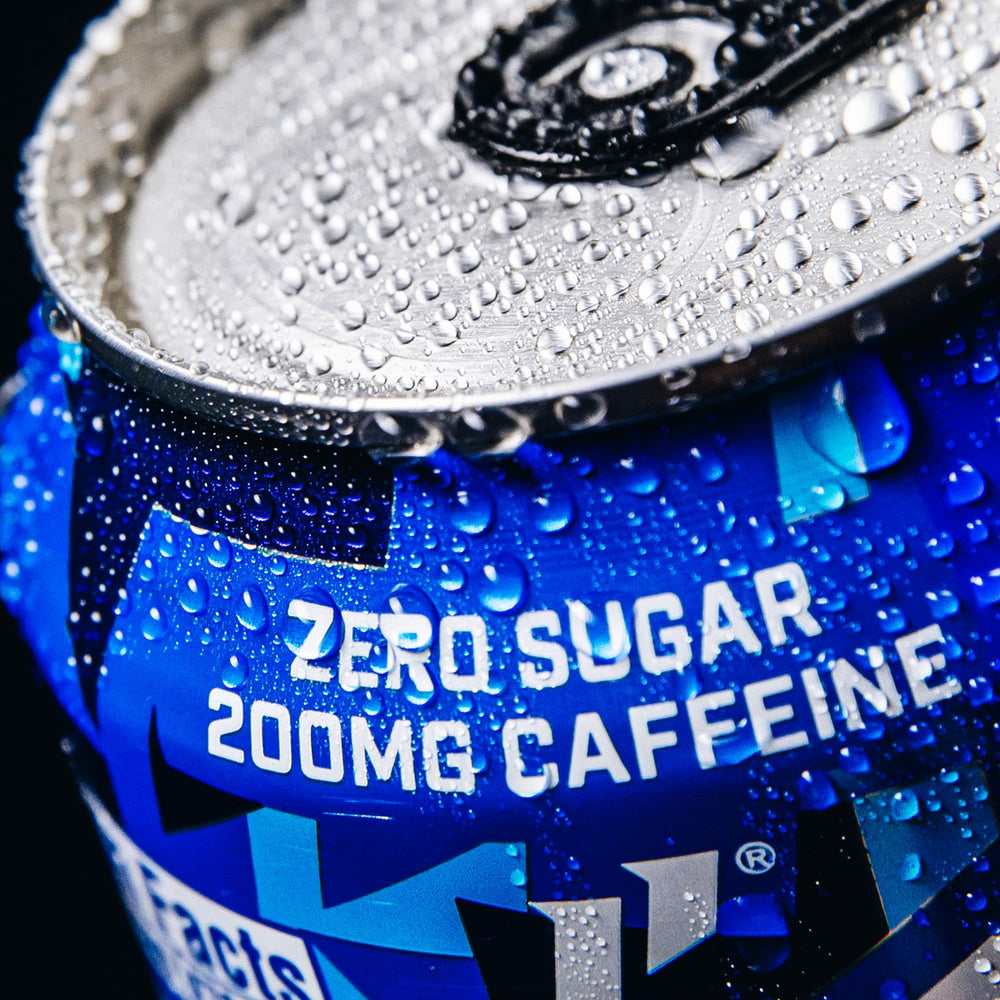 Sugar-free banner with vegan and gluten-free cues for PHORM ENERGY