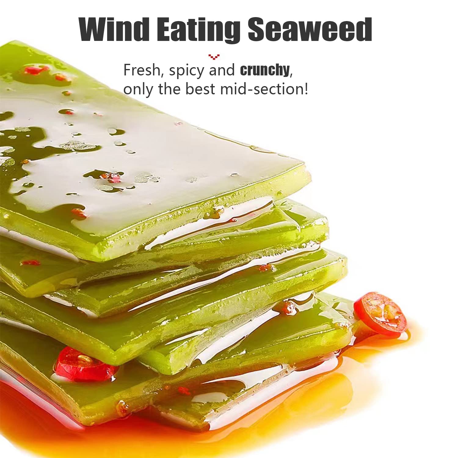 Phuumy kelp noodles flavor preview for adventurous snacking.