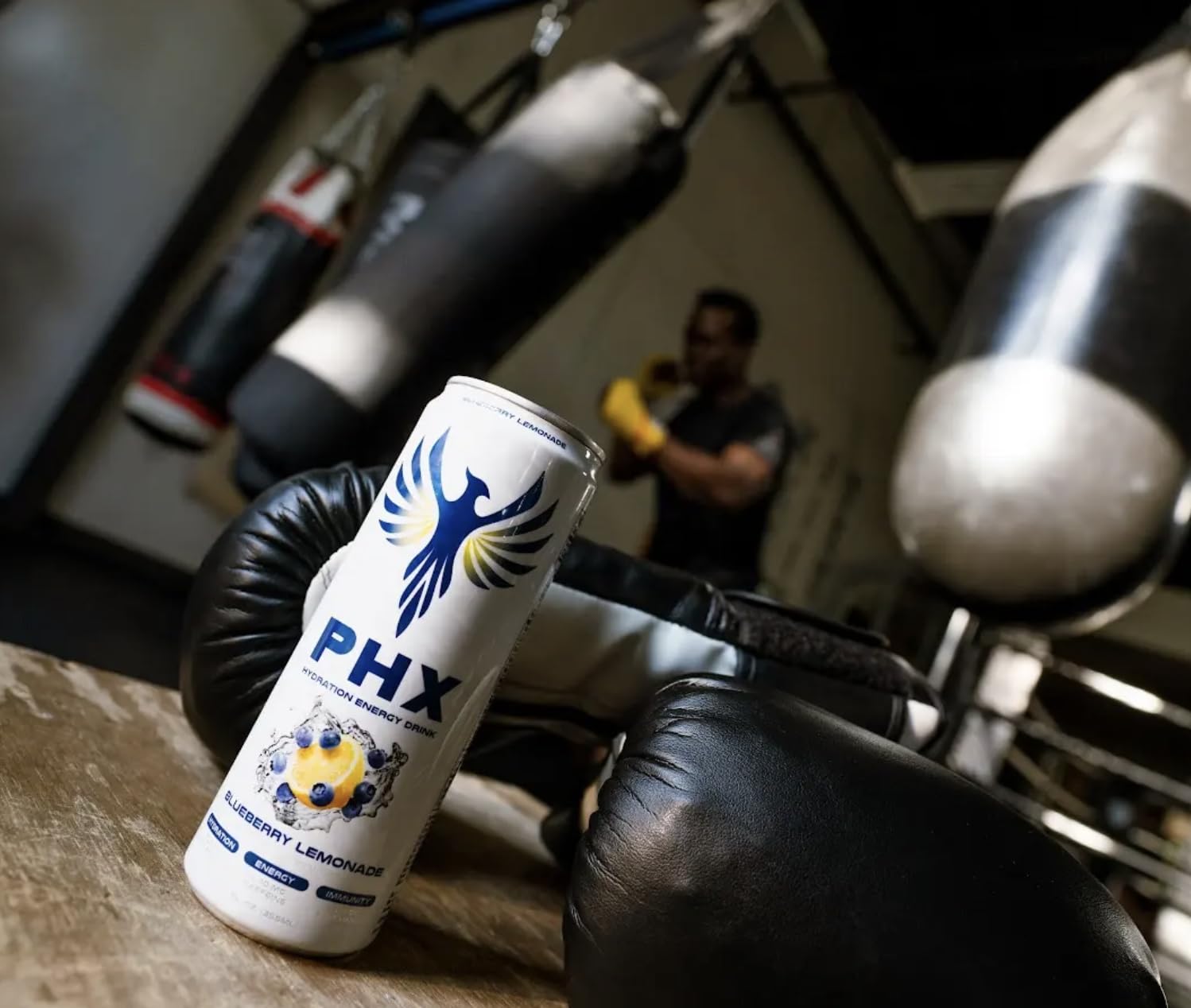 PHX Hydration Energy 12-pack box for convenient on-the-go hydration.