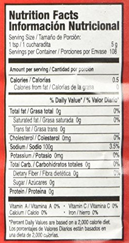 Picamas hot sauce jumbo 19oz label closeup highlighting pepper blend and heat
