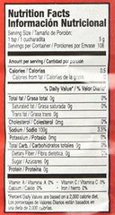 Picamas hot sauce jumbo 19oz label closeup highlighting pepper blend and heat