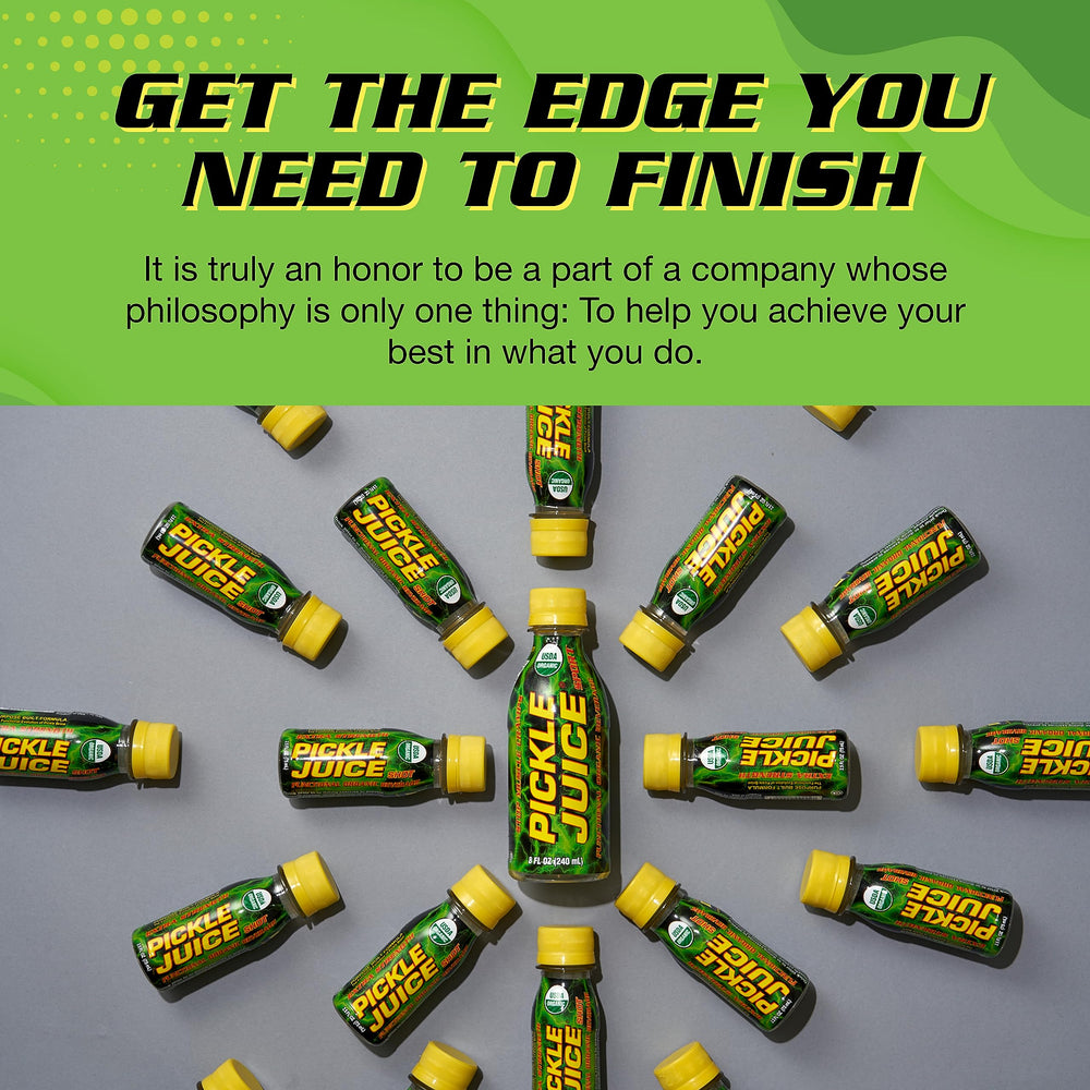 On-the-go carry of Pickle Juice Shot for travel and workouts.