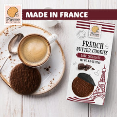 Pierre Biscuiterie delicate butter cookie texture with rich chocolate