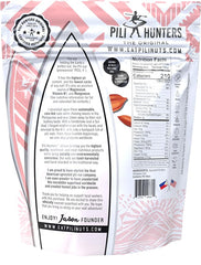 Pili Hunters Pili nuts with pink Himalayan salt add savory crunch.