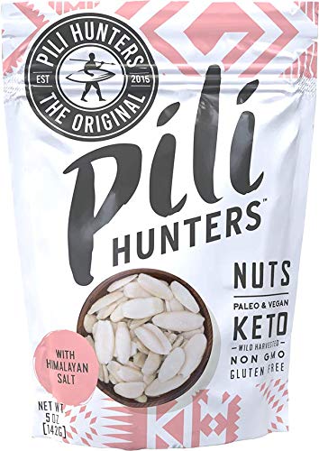 Pili Hunters wild sprouted pili nuts with pink salt, ready for on-the-go energy