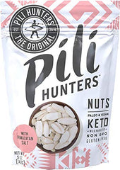 Pili Hunters wild sprouted pili nuts with pink salt, ready for on-the-go energy
