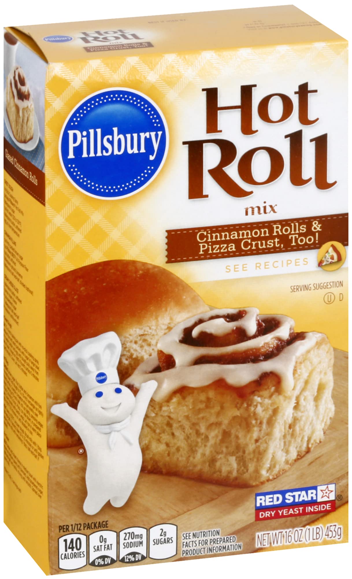 Pillsbury rolls on plate ready to serve.