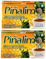 PIÑALIM GN VIDA packaging featuring pineapple blend for an evening ritual