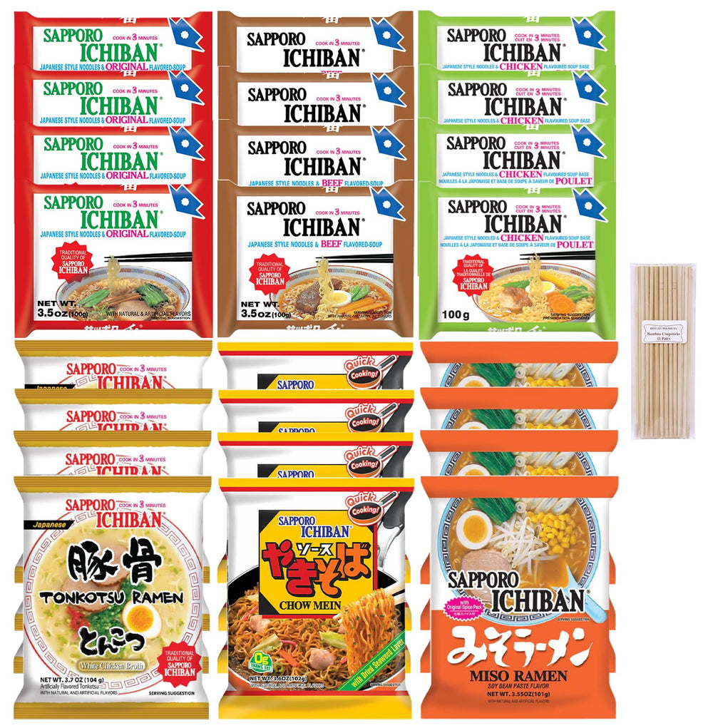 Pinstar Premium Sapporo Original ramen bowl for a quick, comforting lunch.