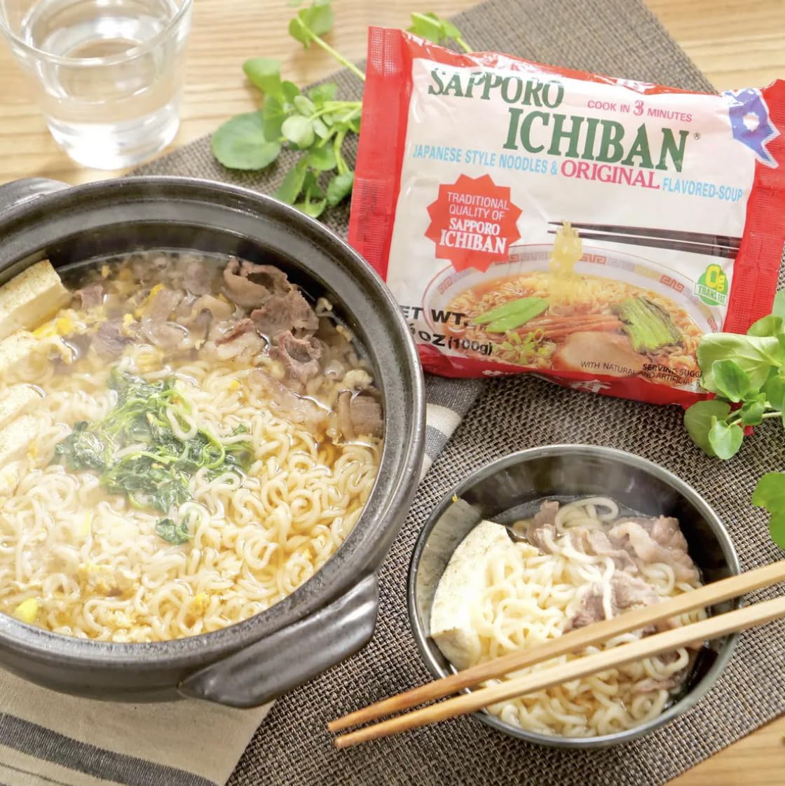 Pinstar Premium Sapporo Tonkotsu ramen bowl with creamy, rich broth.