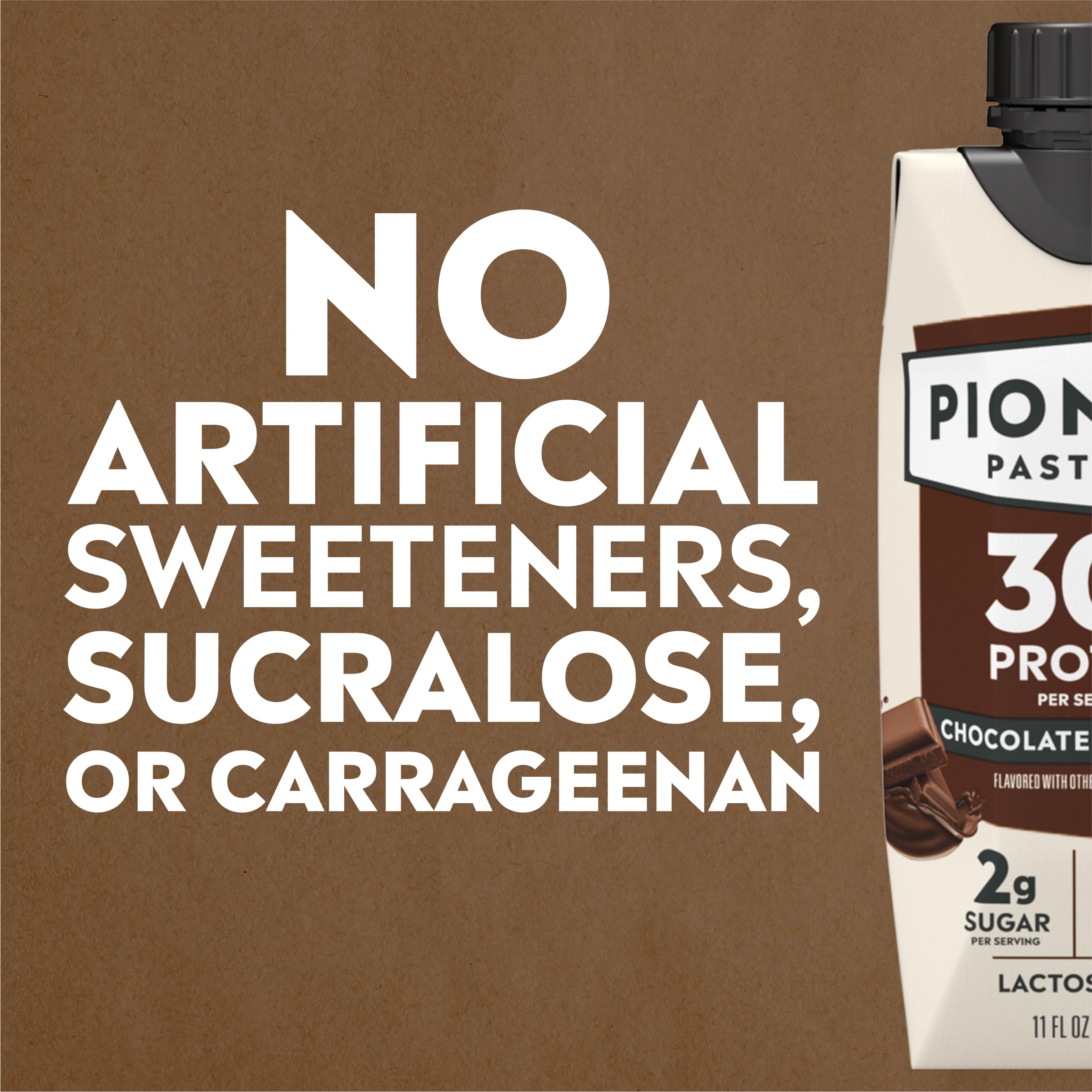 Pioneer Pastures A2 milkshake pouring into a glass with creamy texture