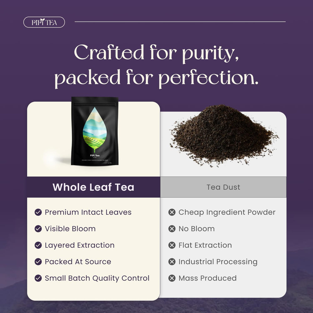 PiPi Tea Digestive comfort moment with warm cup