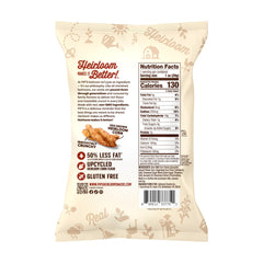 Pip's Heirloom Cinnamon Churro Twists close-up reveals airy crisp and cinnamon sugar crunch.